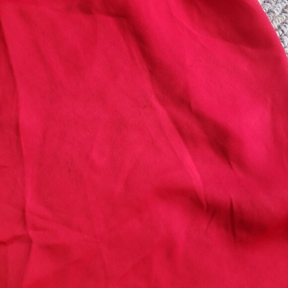 Joie Flowing Red Silk Maxi Skirt Women's Small - Picture 12 of 12
